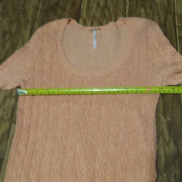 Free People cable knit design sweater - Picture 4 of 5